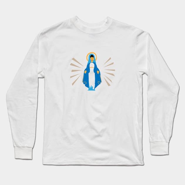 FEAST OF THE ASSUMPTION OF MARY Long Sleeve T-Shirt by FlorenceFashionstyle